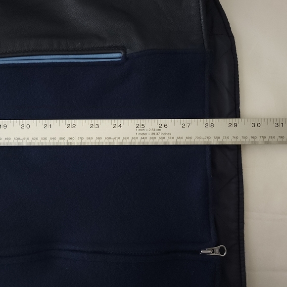 Vintage Roots Official 2002 U.S. Olympic Team Wool Leather Jacket - Picture 8 of 8